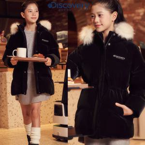 디스커버리키즈 DKDJ60056 여아 레니아 다운 미드패딩