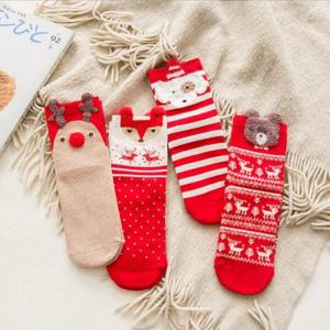 아트박스/이룸 레드포인트 크리스마스양말 4개세트