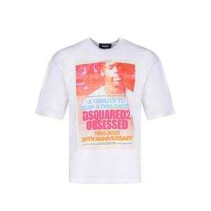 디스퀘어드2 반팔 티셔츠 S71GD1587D20020 100 WHITE