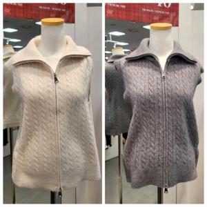 수스 HC07 꽈베기카라집업니트베스트 S254NVOB55