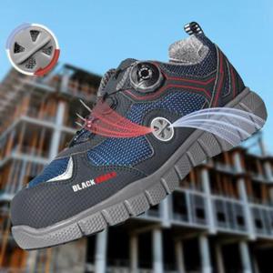 블랙이글 4인치 다이얼 초경량화 현장안전화 작업화 VC37