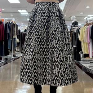 클리지 DP01 엠더블유 밴딩 핀턱 롱 스커트 CP8WSK03