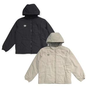 [엄브로] 2025 UQ421SPJO1/베이직 후드형 패딩 자켓/BLK0(블랙),FGR0(그레이베이지)