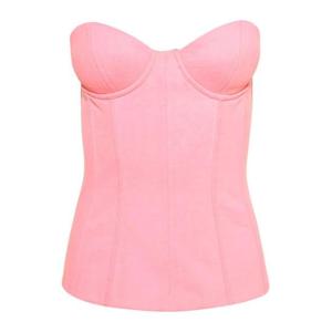 베트멍 스트랩리스 뷔스티에 탑 WA65TO110P