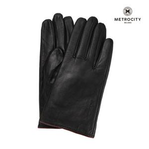 메트로시티 배색파이핑 가죽 여성장갑 MGLG-L408