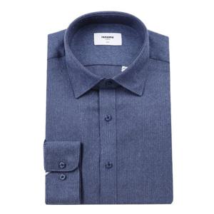 [레노마(셔츠)]스트라이프 솔리드  슬림핏 기모남방 ROWSL0010NY