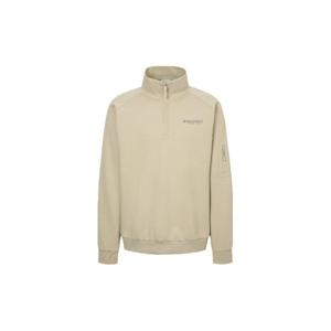 디스커버리긴팔티 BQK DXTR27051-BGL 니트 에센셜 트레이닝 반집업 맨투맨