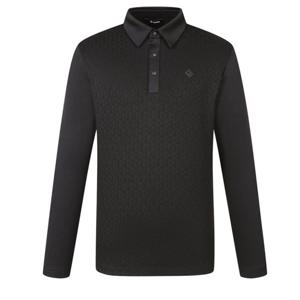 [레노마골프]25FW 남성 기모 자카드 카라 티셔츠 RMTYO4102-199