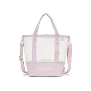 디스커버리크로스백 TQT DXTG3074N-PKL 메쉬 미니 토트 크로스백