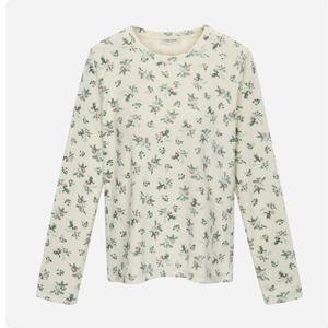 [써스데이아일랜드](T258MTS237W)플라워 테리 티셔츠