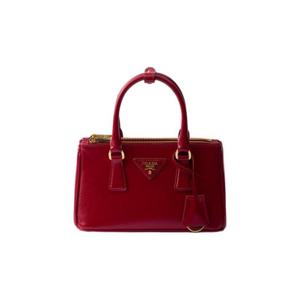 프라다 갤러리아 페이턴트 사피아노 레더 미니백 체리 레드 1BA916-2AO6-F0E06