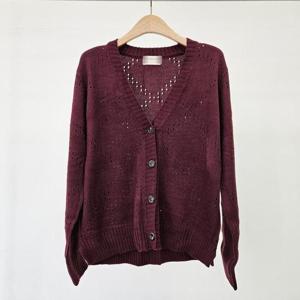 빅사이즈 409 뉴트로스카시가디건 DRMS729