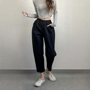 빅사이즈 502 큐티포켓카치온배기팬츠 DLOP018