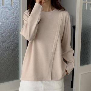 빅사이즈 502 피아니골지사선단추티 DRDT897