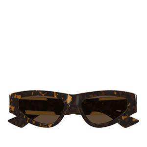 보테가베네타 톨토이즈쉘 렉탱귤러 선글라스 BV1407S 002 HAVAN