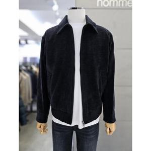 바쏘옴므 세이브존03 바쏘옴므 네이비 코듀로이 스판 카라 블루종 점퍼 WSAFZ3UA01A