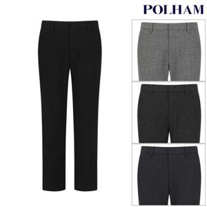 [폴햄] PHF4PP1036 남성 테이퍼드 히든밴딩 슬랙스 팬츠