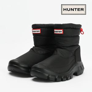 헌터 방한화 인트레피드 인슐레이티드 쇼트 스노우 부츠 블랙 WFS2108WWU-BLK