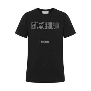 모스키노 반팔 티셔츠 072055411555 Black