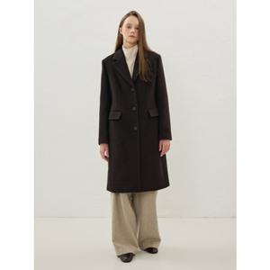 [올리브데올리브] OW5WHA83 슬림 테일러드 롱코트