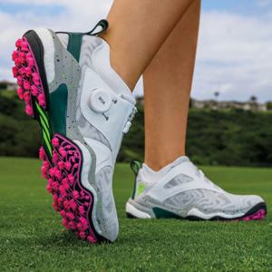 [아디다스골프 (정상슈즈)]여성 레귤러핏 코드케이오스 보아 25 스파이크리스 IG8751