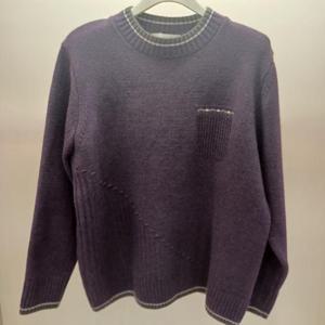 Latium HC06 이중컬러넥 군밤 세미반목폴라 깔끔한 니트티 T2543sw10P