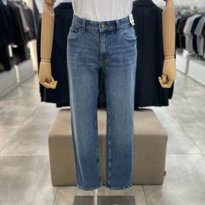 [지오지아]테이퍼드핏 캐주얼 데님 팬츠_ABF4DP1121_MBL_DG