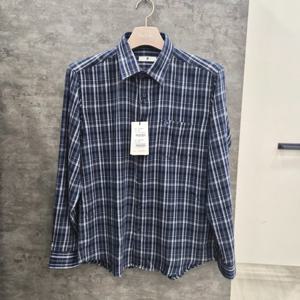 [피에르가르뎅]배색 중체크 노멀핏 셔츠PWS4605-38