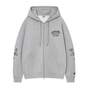 [와키윌리]와키윌리 헤리티지 후드집업 그레이 WA2503HZO3GR