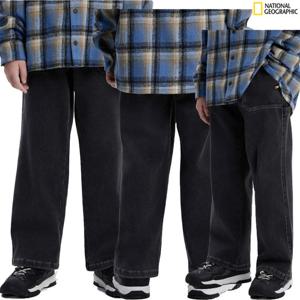내셔널지오그래픽키즈 데님 루즈핏 팬츠 K254UPT080
