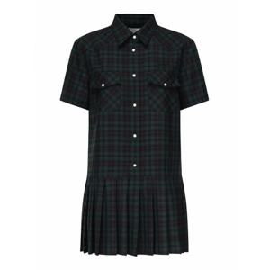 [MIU MIU] 라프리마 여성 숏 울 원피스 MF5982174RF0D3Z Blue /8