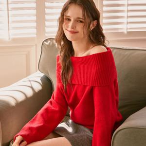 FOCUS  윈터 오프숄더 울니트 PBBF5W1KT2370