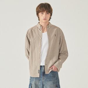 [후아유]공용 Loose-fit Check Shirts WHYCF3733U