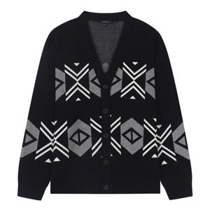 [파렌하이트]자카드 패턴 가디건 FJUCX8332 B