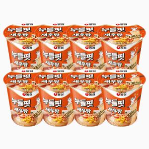 농심 누들핏 새우탕맛 8개입