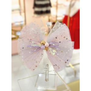 [프렌치캣 9D] 무지개 스팽글 샤 헤어핀 (Q55DG5141N6)