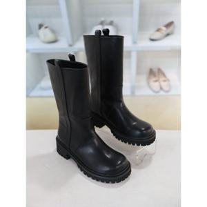 [코디엘루]라운드 모던 첼시 미들 부츠 5cm CDSP501015