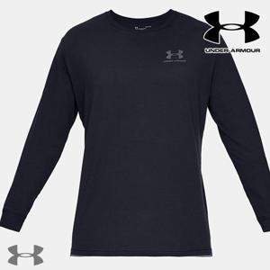 언더아머긴팔티 LQK 1329585-001 UA SPORTSTYLE LEFT CHEST LS-BLK