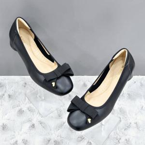 [탠디]여성 리본 포인트 펌프스 X2HS50FD08 G-BLACK 1SD JJ