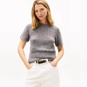 [타미힐피거(여성)]플러피 쁘띠 스웨터 T22F9KTO099WT1