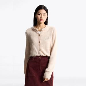 [타미힐피거(여성)]알파카 블렌드 크루넥 가디건 T22F9KCD090WT1