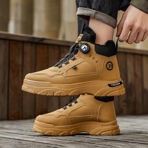 남성 2컬러 다이얼 스트릿 기모 스니커즈 ZG-M066