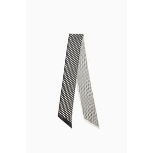 [루즈앤라운지]실크 프린티드 트윌리 스카프 RA2F9AMF002WIV