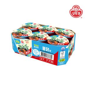 [오뚜기] LIGHT&JOY 저당컵누들 불닭맛 컵 (42gx6)