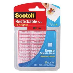 3M양면테이프 3M)재접착 폼양면테이프(R100/18개입)