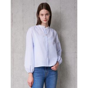 [비엔엑스]페미닌 레이스 카라넥 긴팔 블라우스 (BX3BL019L0)