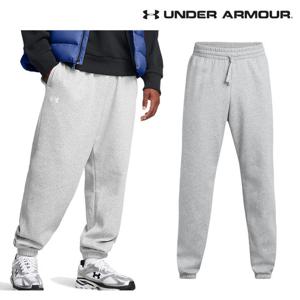 [언더아머(백)]남성 트레이닝 긴바지 UA 라이벌 플리스 퍼들 팬츠 1383097-011
