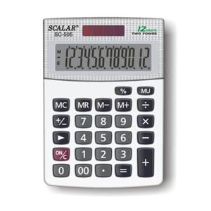스칼라 전자계산기 SC-505 사무용 탁상용 업소용 탁상용