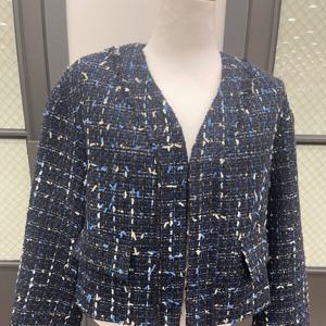 [반에이크]크롭트위드자켓 VB4XJKMD04Z2_GN