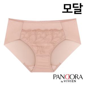[판도라by비비안]모달 레이스 헴누디 삼각팬티1종(PPT7176)90-105
